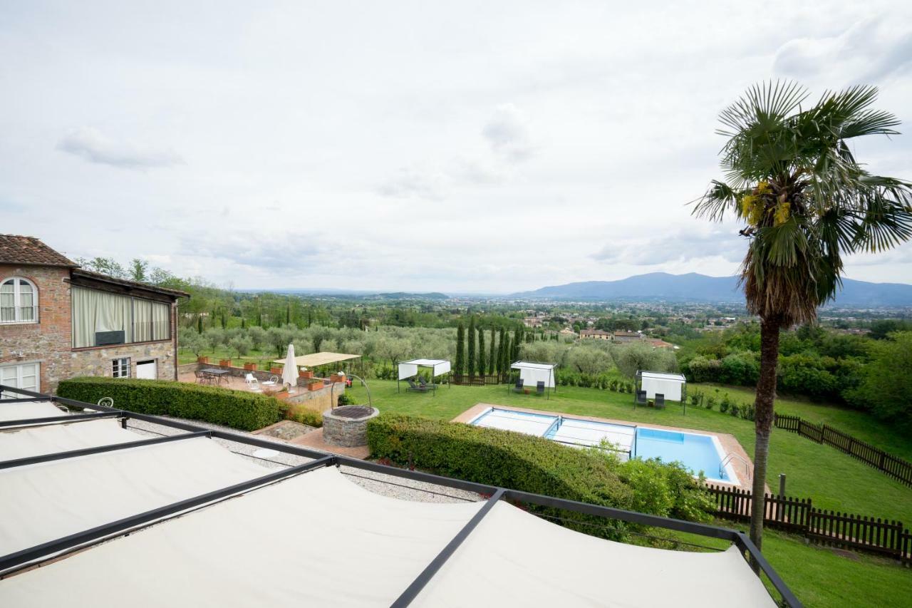 Accogliente Alloggio Con Vista E Piscina Лукка Экстерьер фото