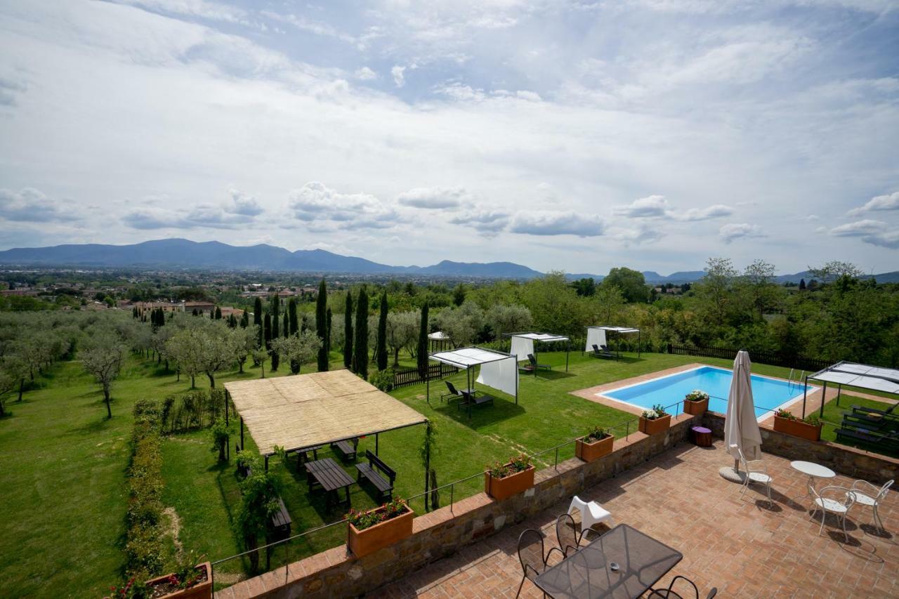 Accogliente Alloggio Con Vista E Piscina Лукка Экстерьер фото